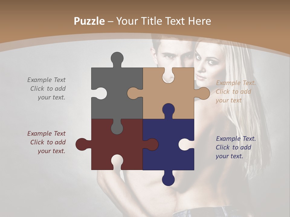 Copy Background Standing PowerPoint Template