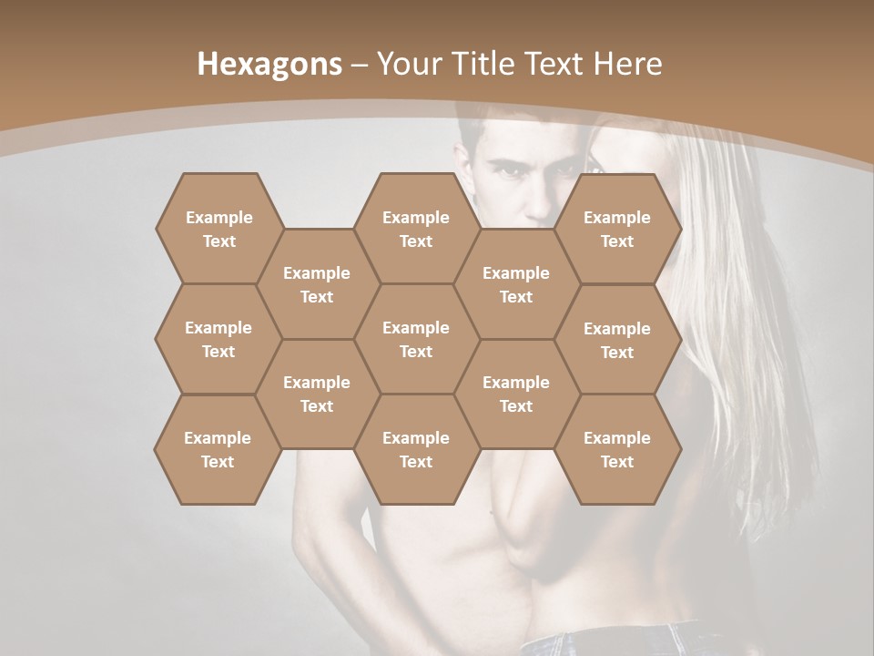 Copy Background Standing PowerPoint Template