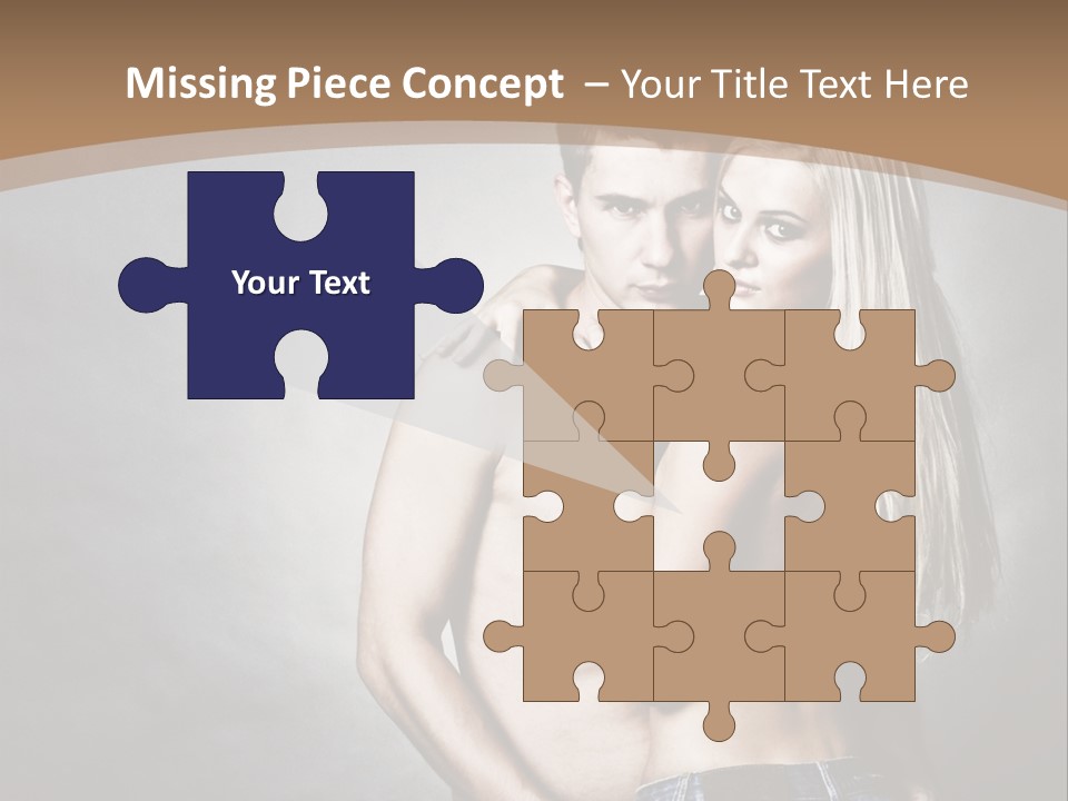 Copy Background Standing PowerPoint Template