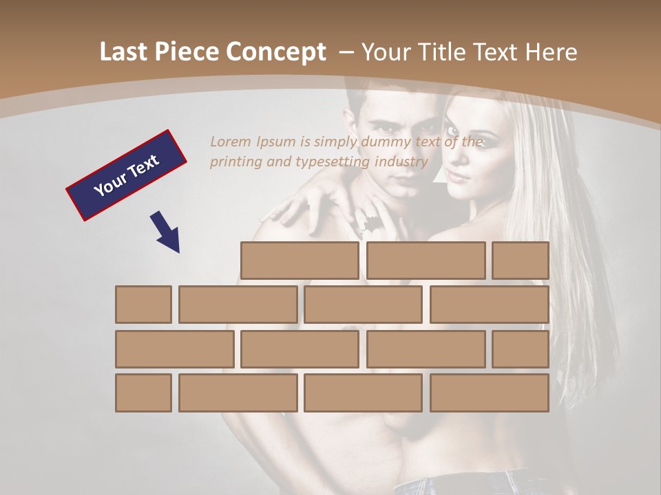Copy Background Standing PowerPoint Template