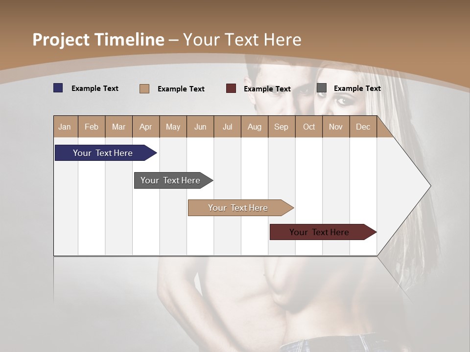 Copy Background Standing PowerPoint Template