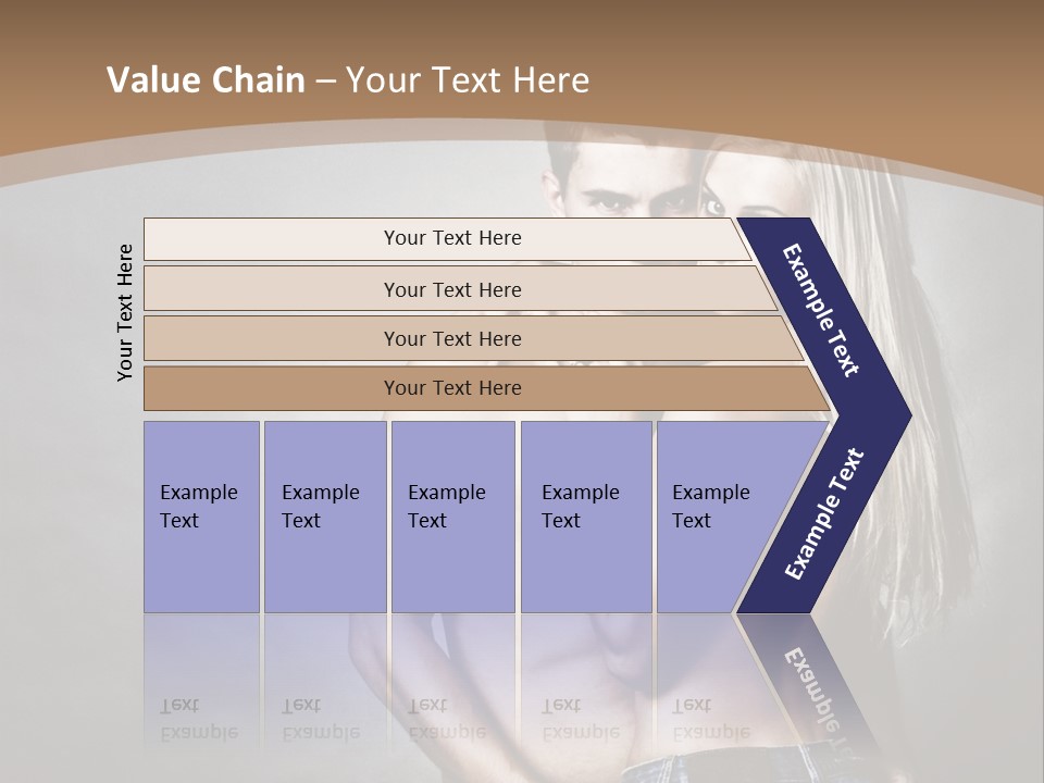 Copy Background Standing PowerPoint Template