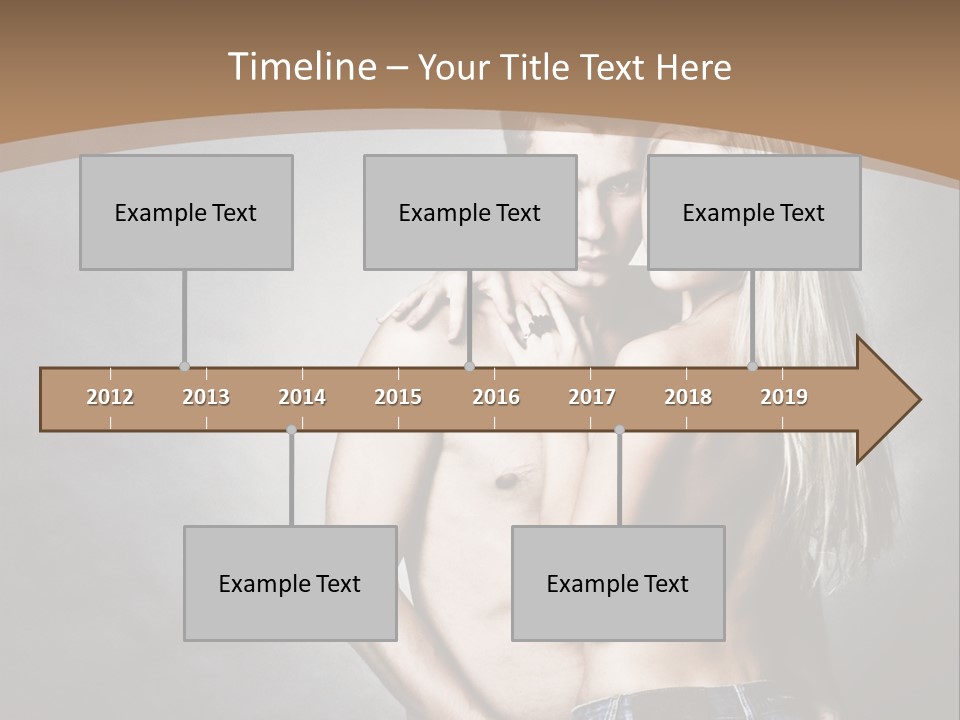 Copy Background Standing PowerPoint Template