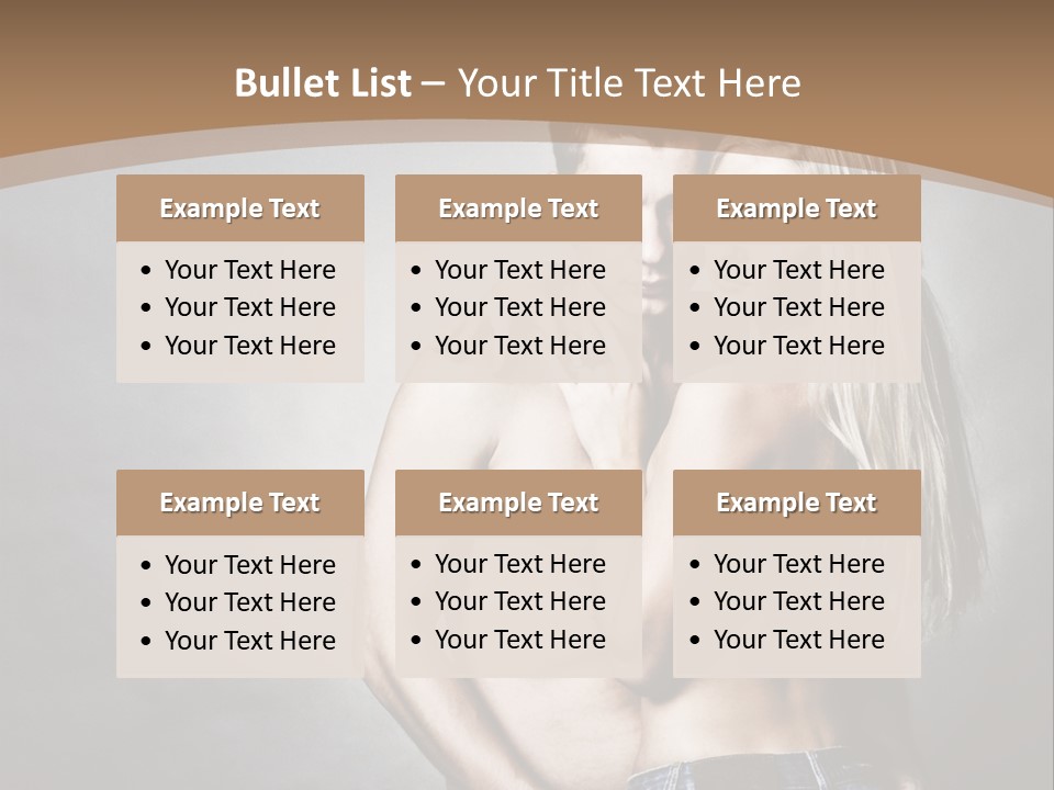 Copy Background Standing PowerPoint Template