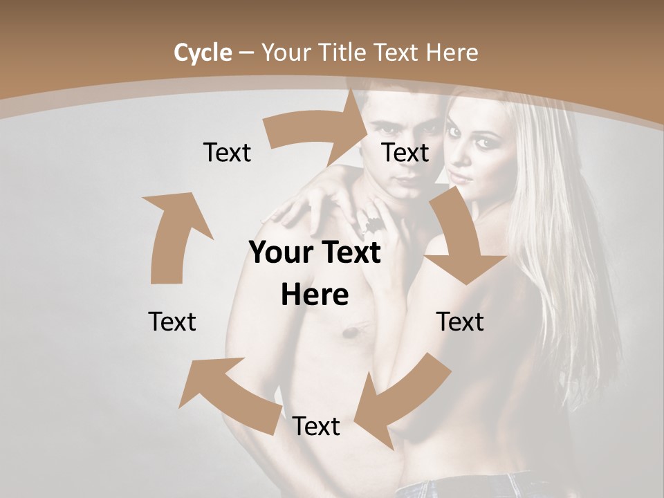 Copy Background Standing PowerPoint Template