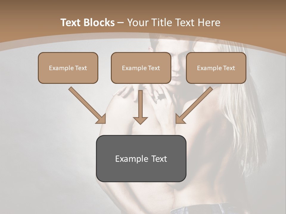 Copy Background Standing PowerPoint Template