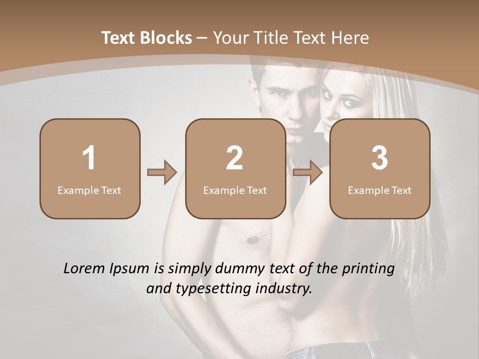 Copy Background Standing PowerPoint Template