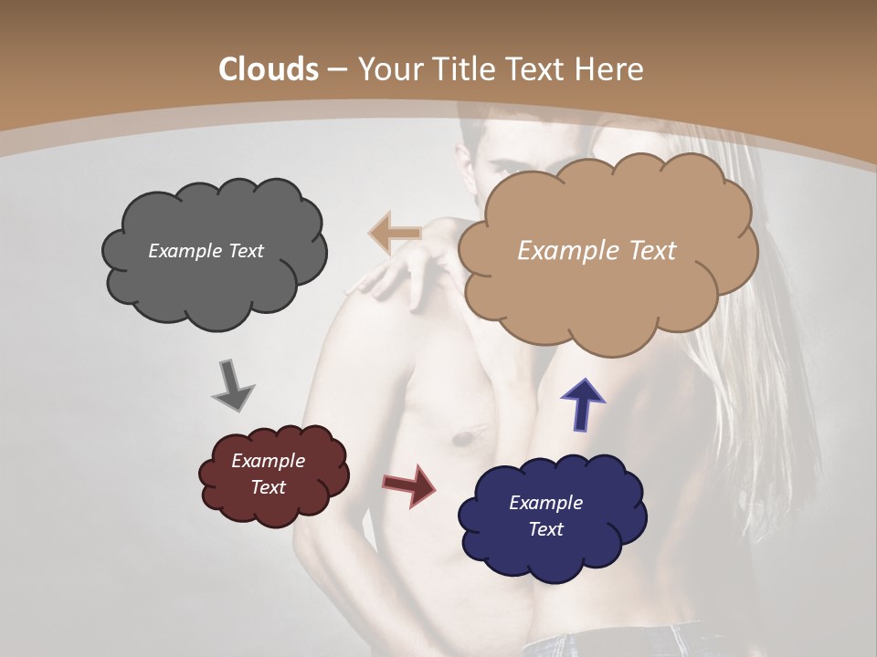 Copy Background Standing PowerPoint Template