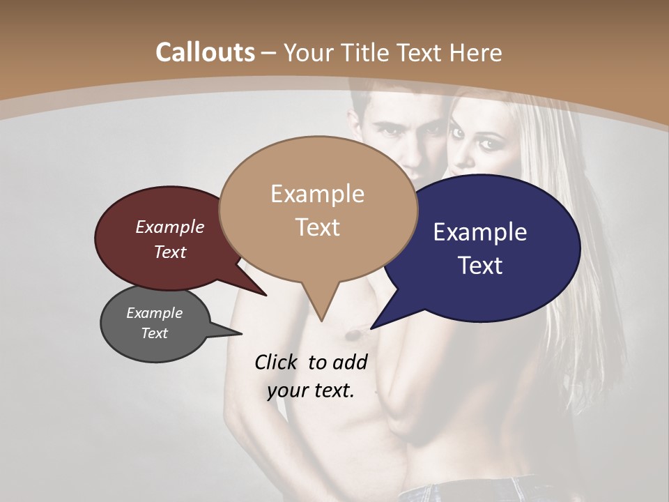 Copy Background Standing PowerPoint Template