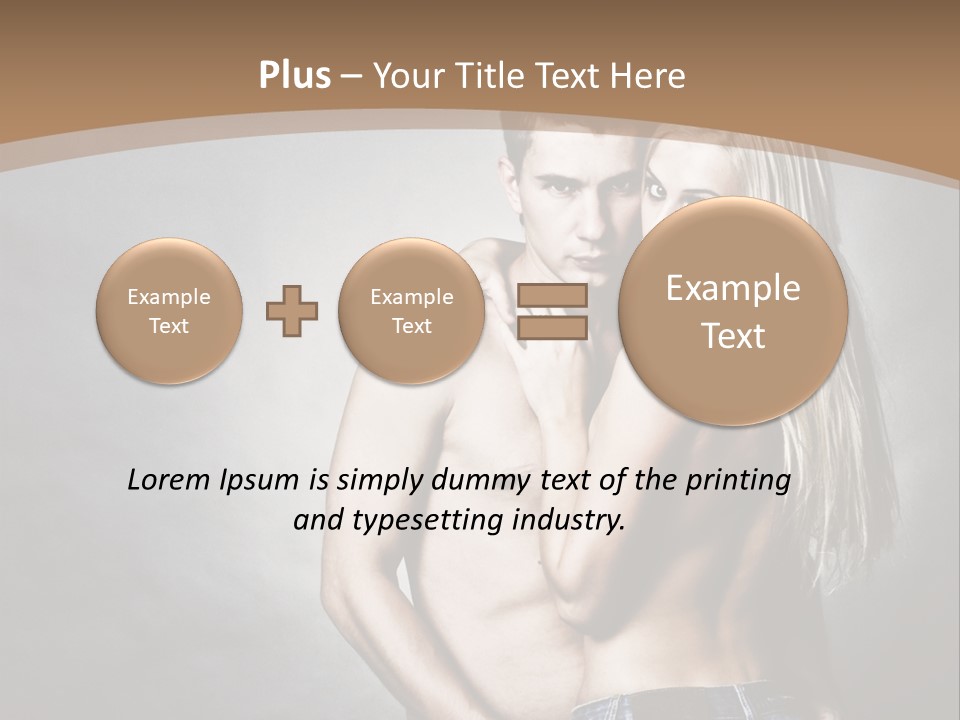 Copy Background Standing PowerPoint Template