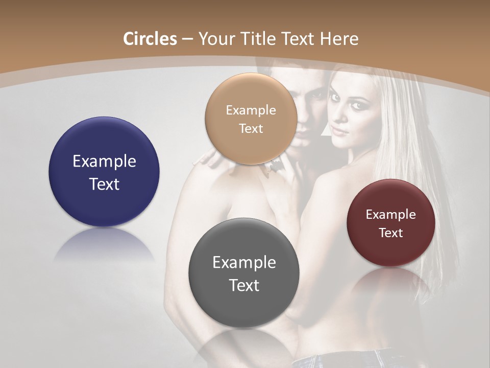 Copy Background Standing PowerPoint Template