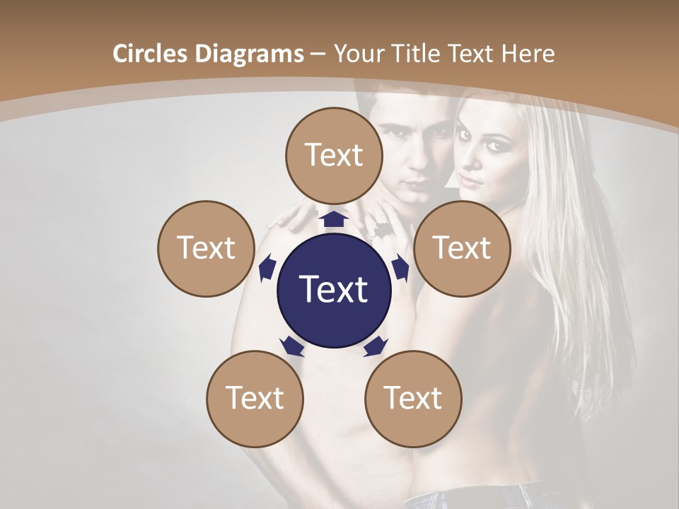 Copy Background Standing PowerPoint Template