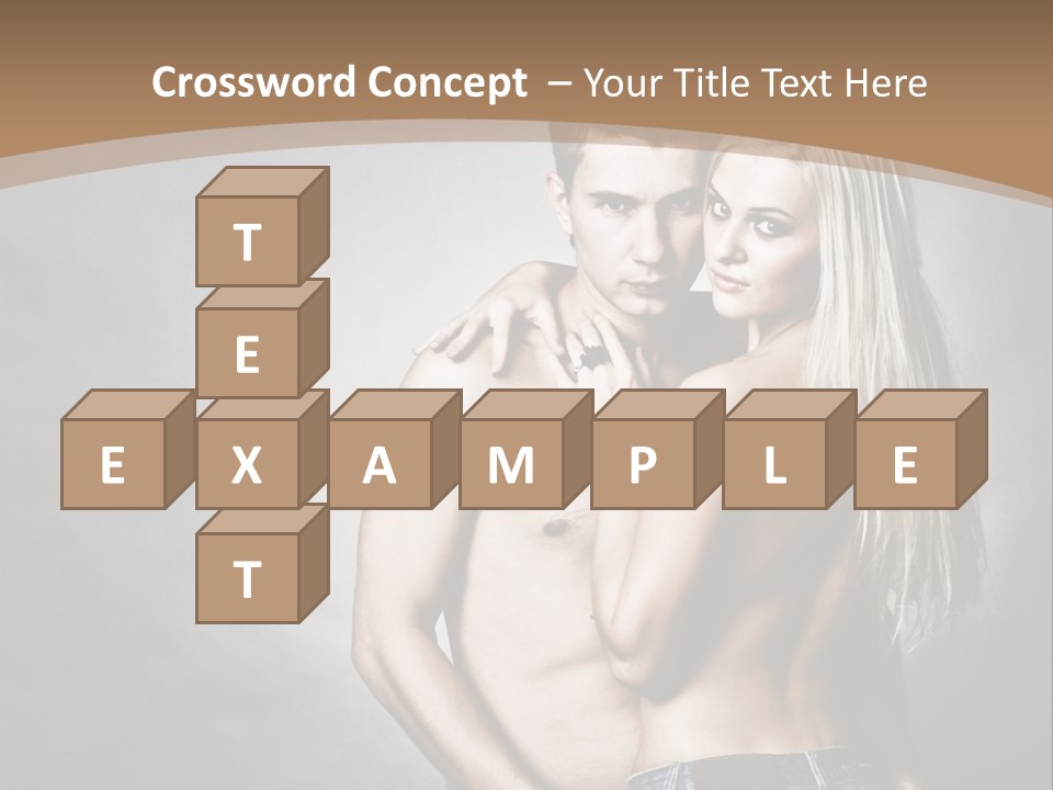 Copy Background Standing PowerPoint Template