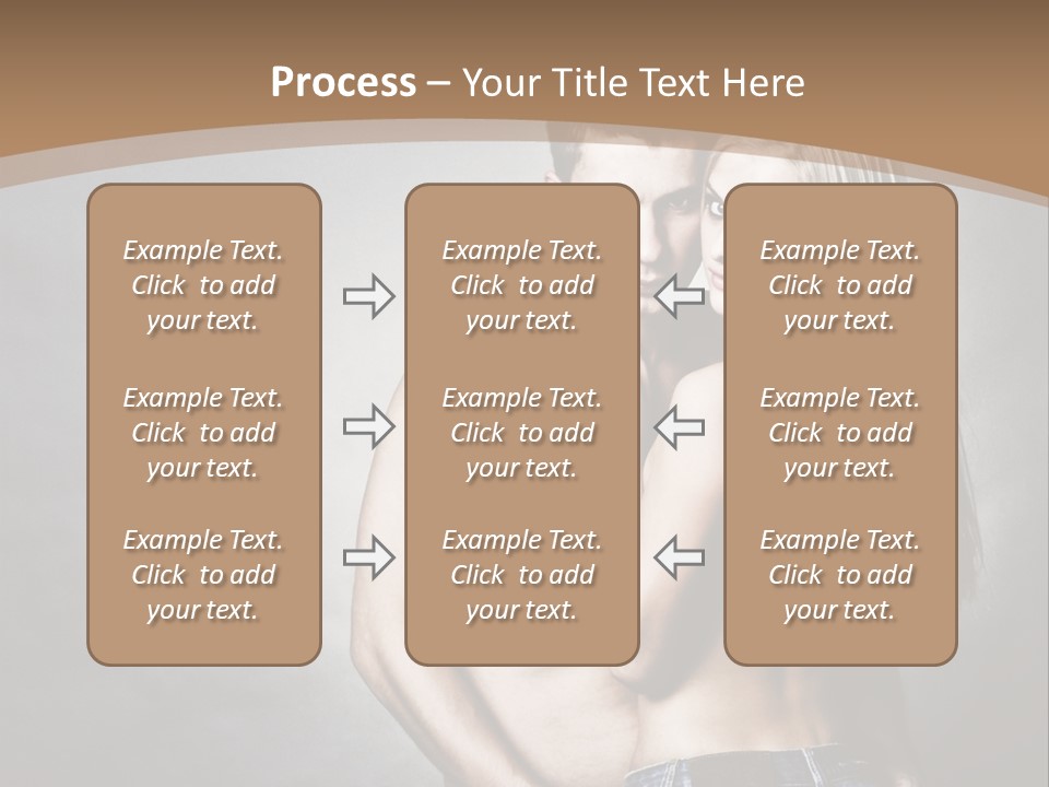 Copy Background Standing PowerPoint Template