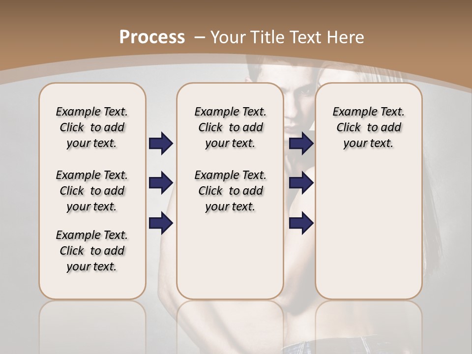 Copy Background Standing PowerPoint Template
