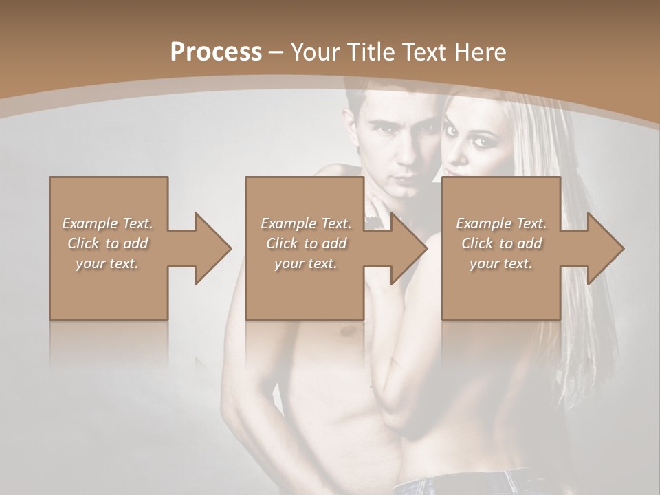 Copy Background Standing PowerPoint Template