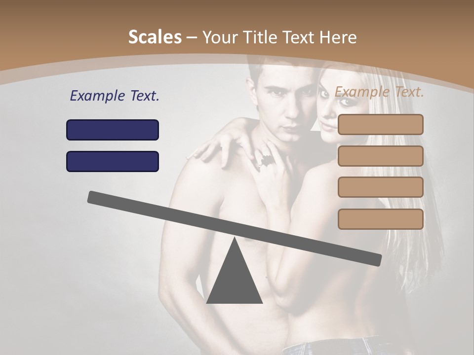 Copy Background Standing PowerPoint Template