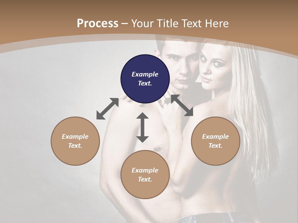 Copy Background Standing PowerPoint Template