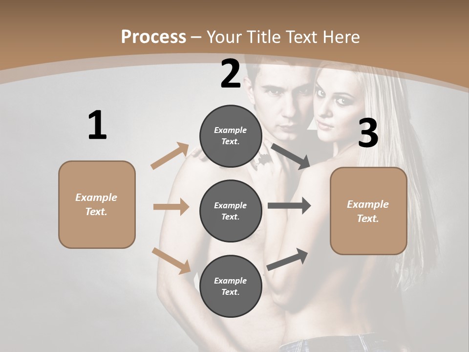 Copy Background Standing PowerPoint Template