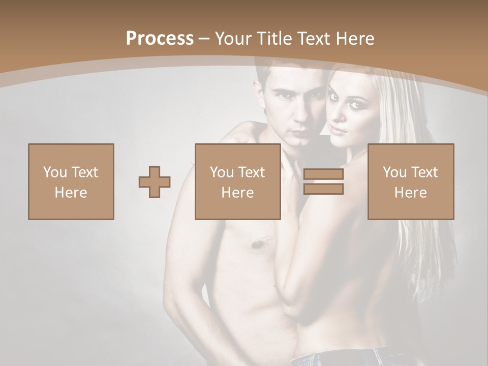 Copy Background Standing PowerPoint Template