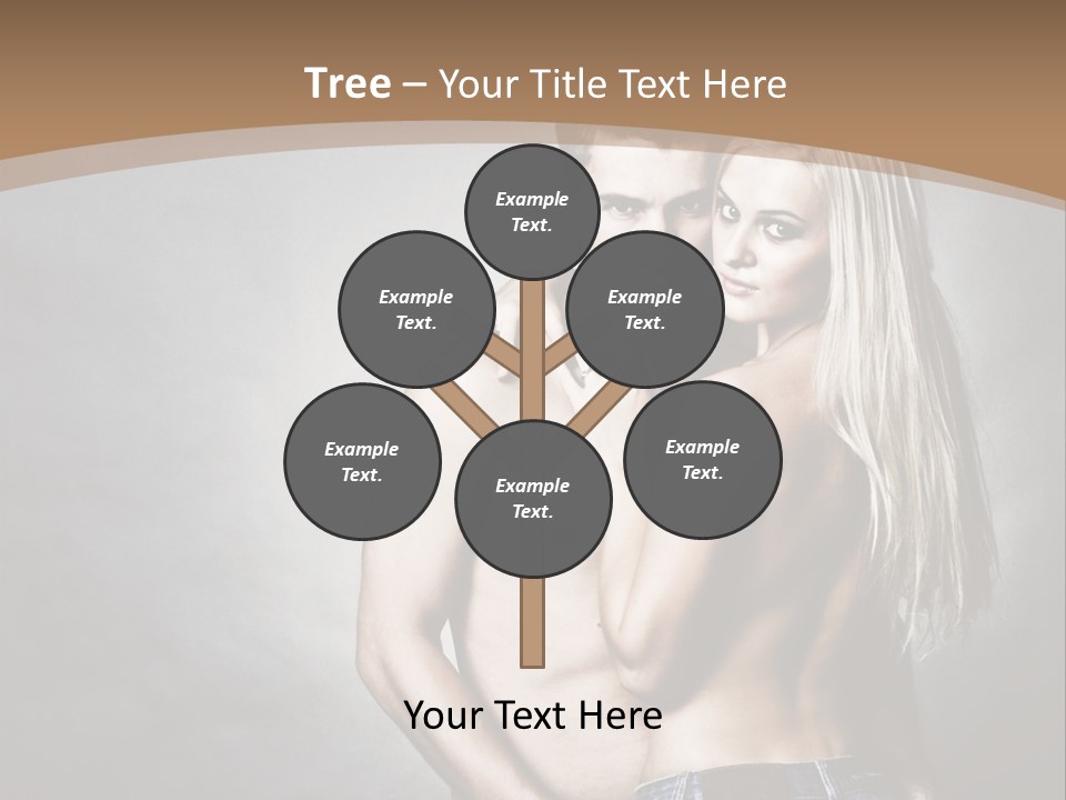 Copy Background Standing PowerPoint Template