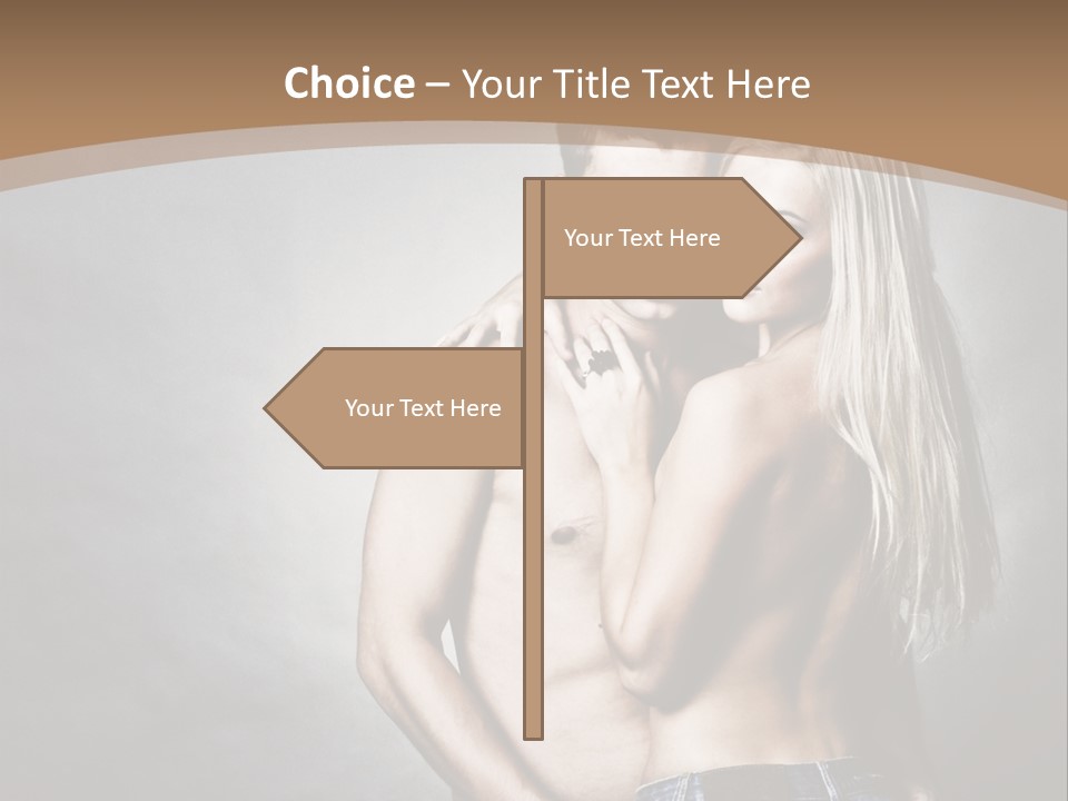 Copy Background Standing PowerPoint Template