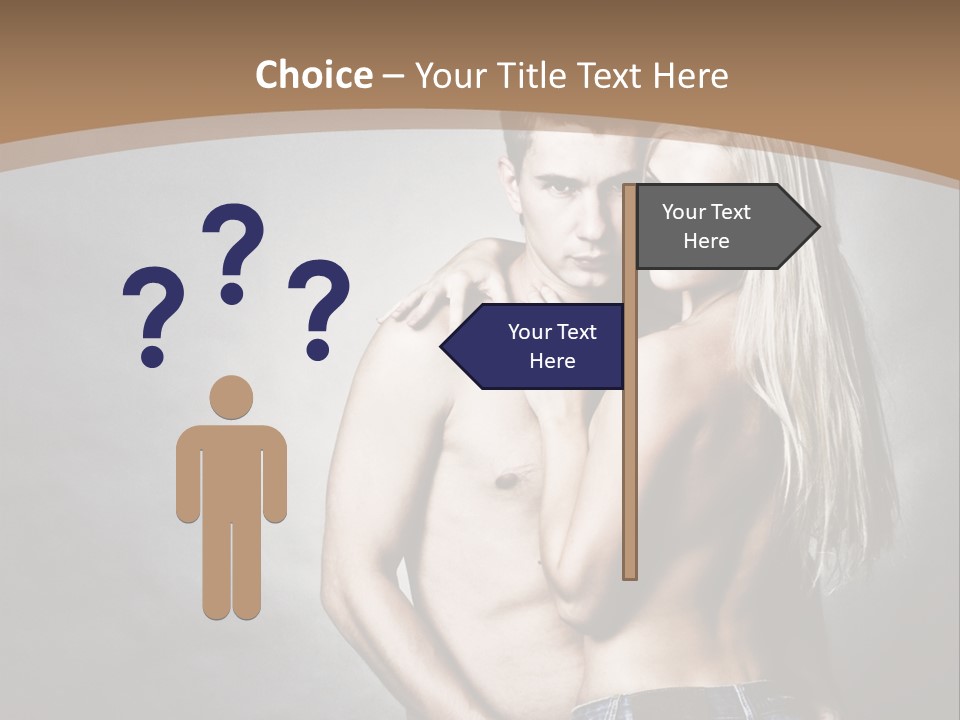 Copy Background Standing PowerPoint Template