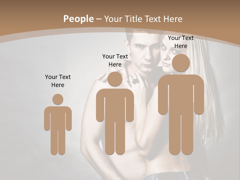 Copy Background Standing PowerPoint Template