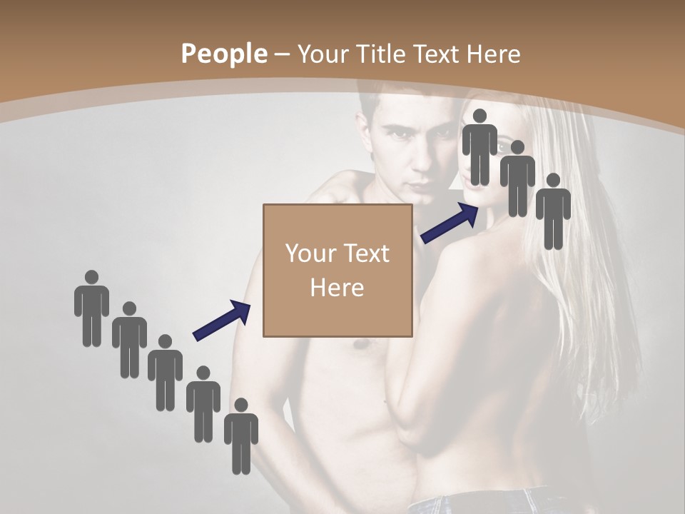 Copy Background Standing PowerPoint Template