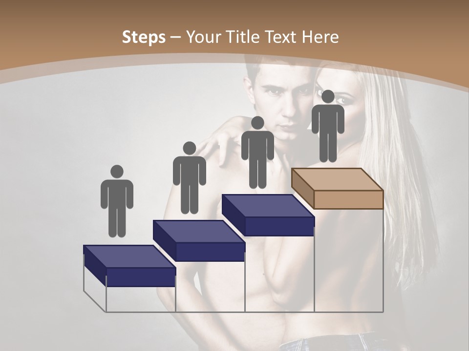 Copy Background Standing PowerPoint Template