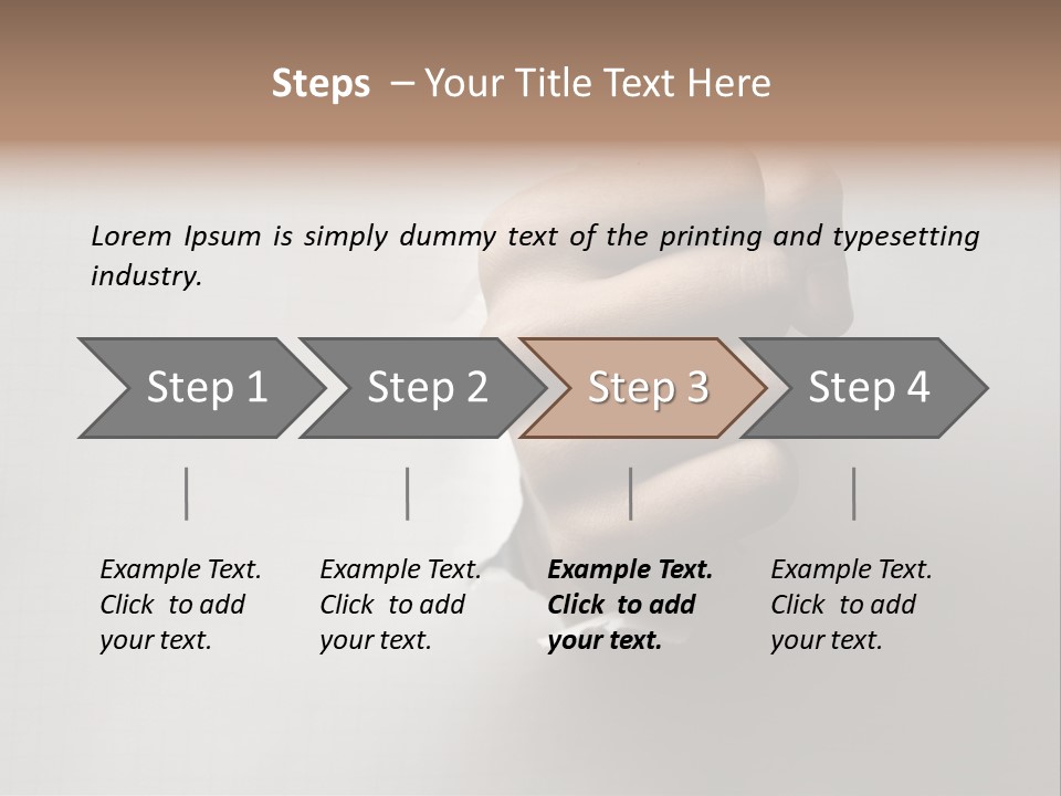 Concept Pressure Fighting PowerPoint Template