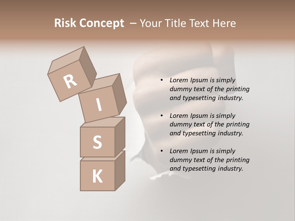 Concept Pressure Fighting PowerPoint Template