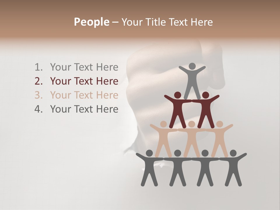 Concept Pressure Fighting PowerPoint Template