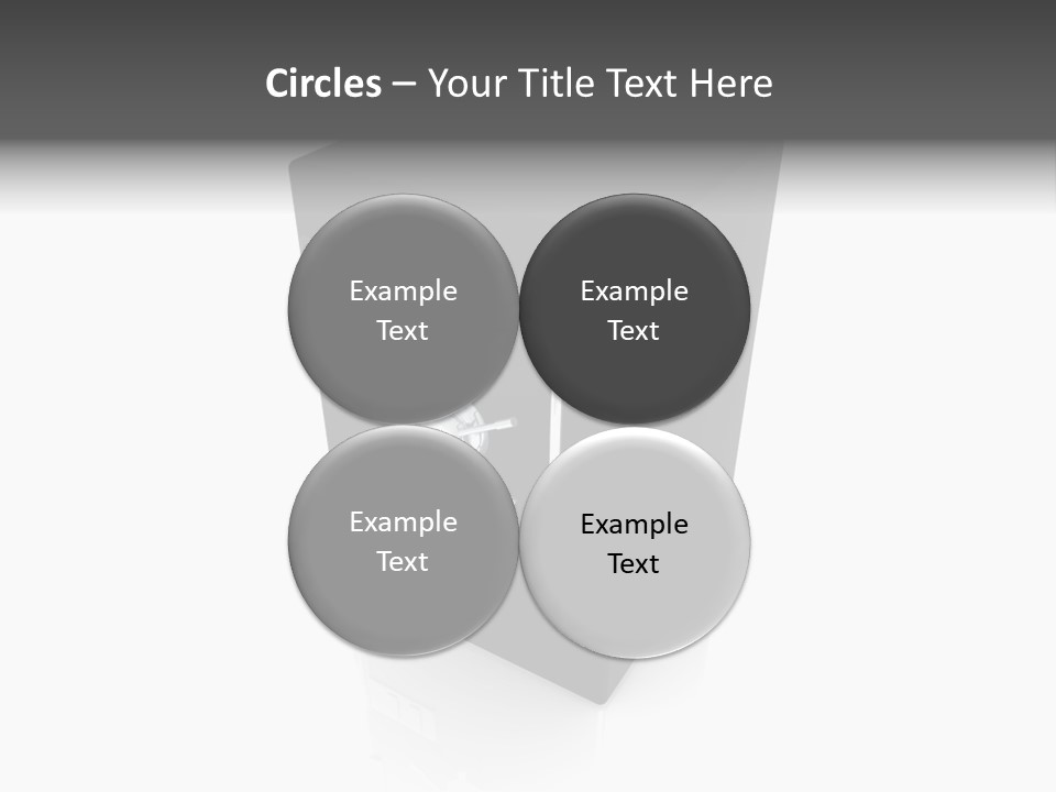 Deposit Locker Safe PowerPoint Template