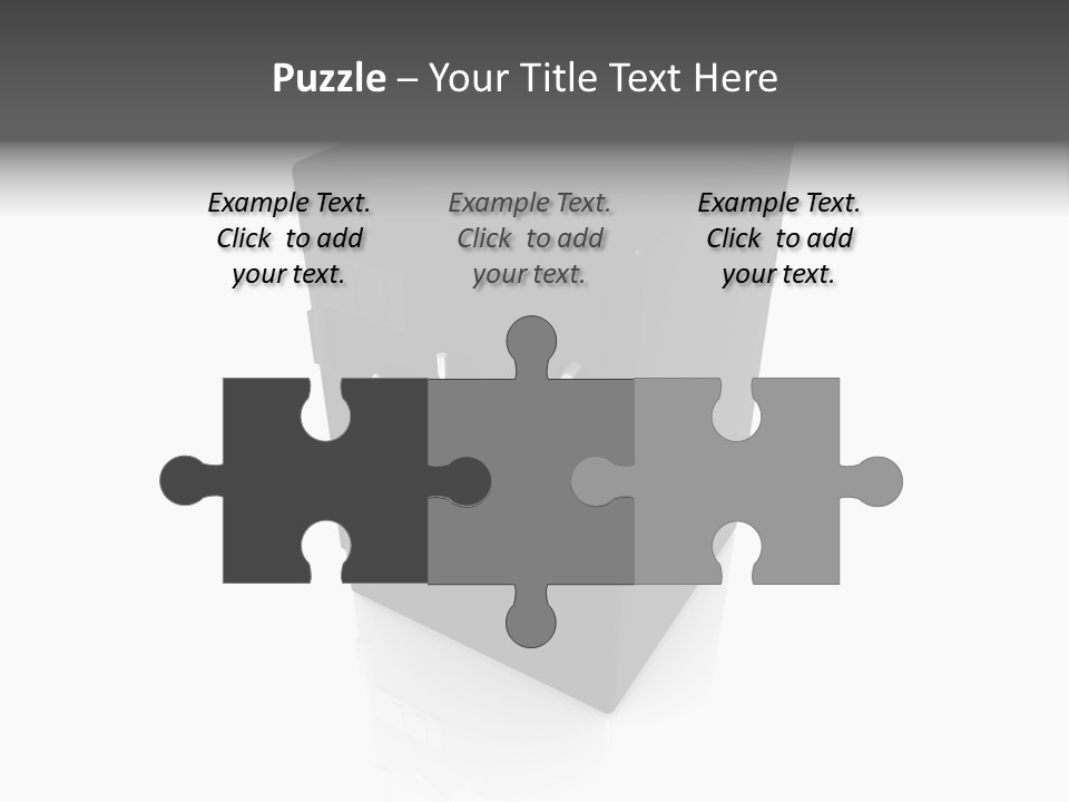 Deposit Locker Safe PowerPoint Template