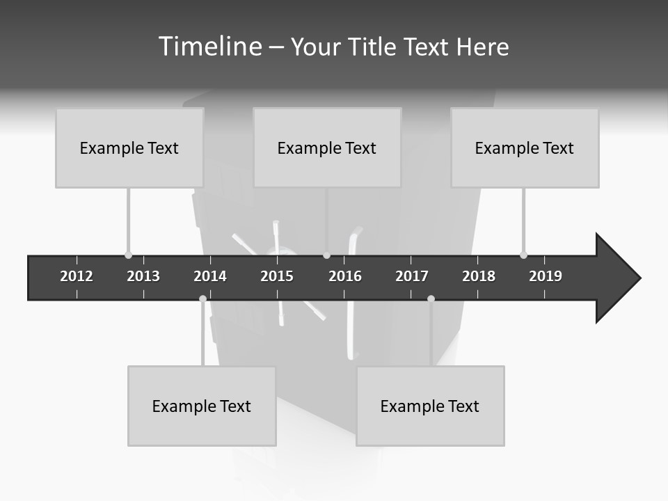 Deposit Locker Safe PowerPoint Template