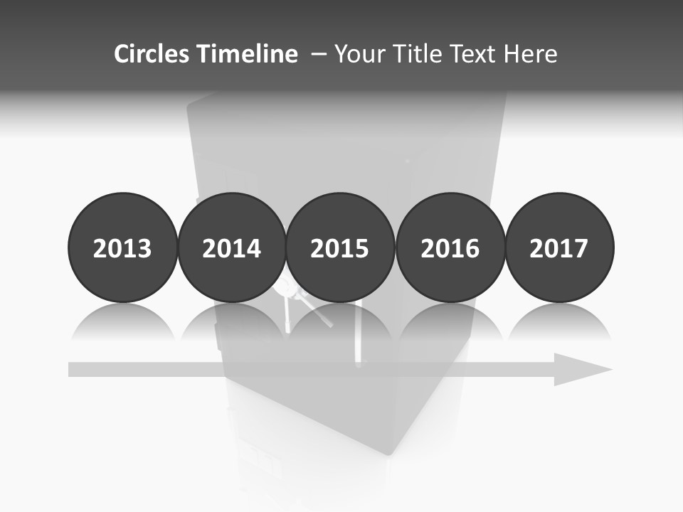 Deposit Locker Safe PowerPoint Template