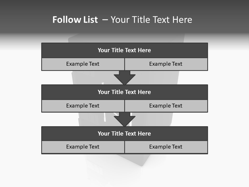 Deposit Locker Safe PowerPoint Template