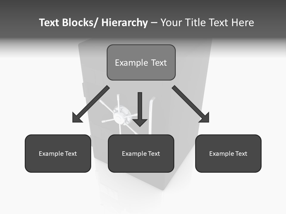 Deposit Locker Safe PowerPoint Template