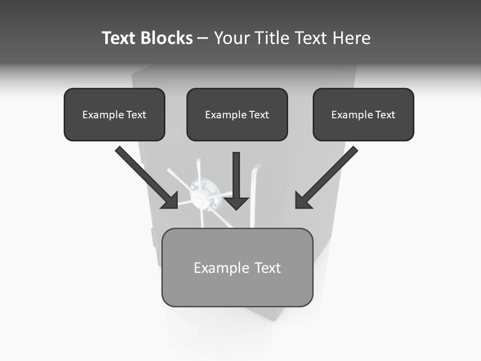 Deposit Locker Safe PowerPoint Template
