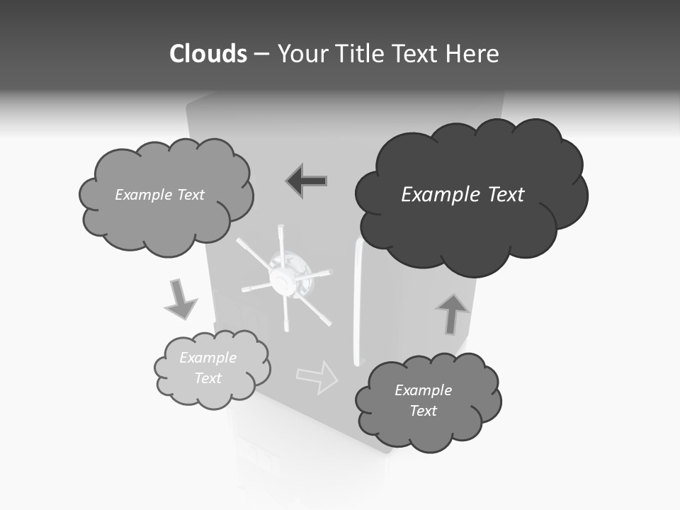 Deposit Locker Safe PowerPoint Template