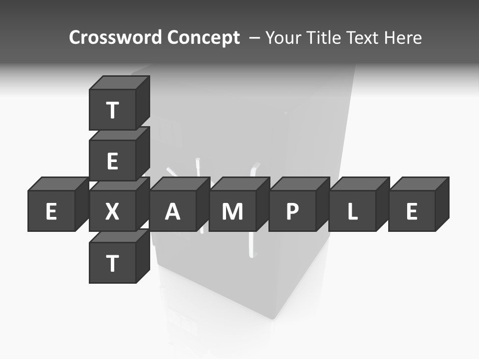 Deposit Locker Safe PowerPoint Template