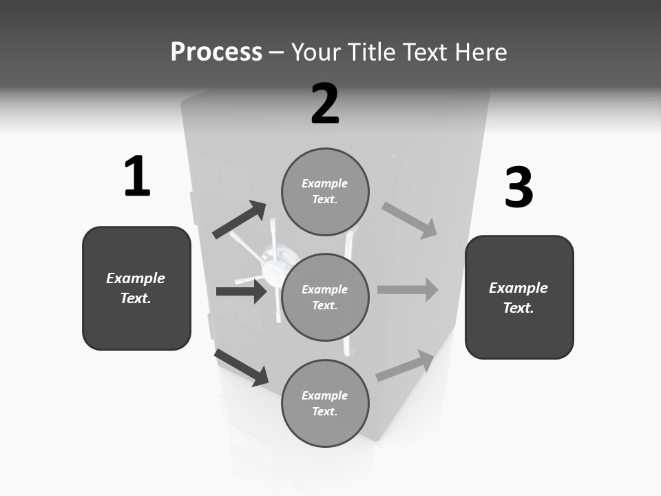 Deposit Locker Safe PowerPoint Template