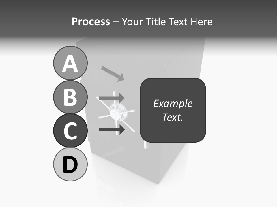 Deposit Locker Safe PowerPoint Template