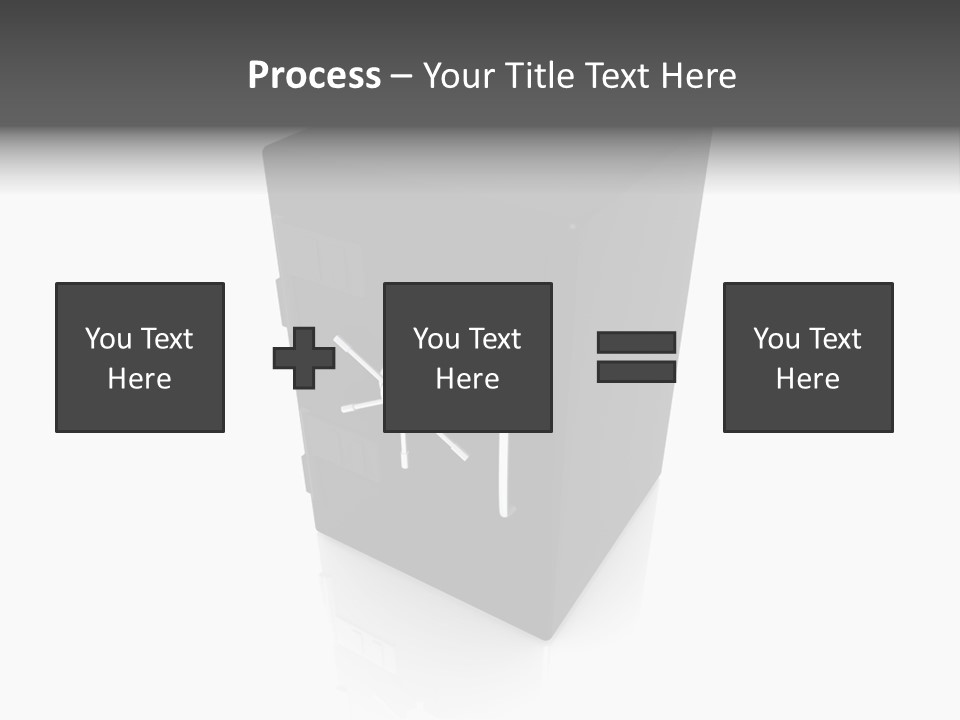 Deposit Locker Safe PowerPoint Template