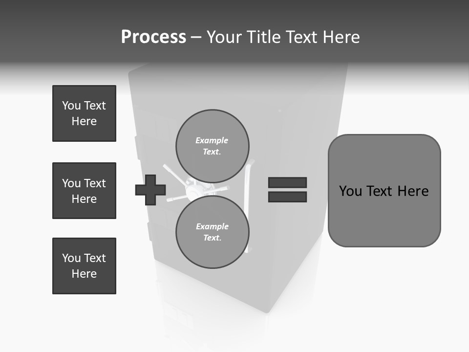 Deposit Locker Safe PowerPoint Template
