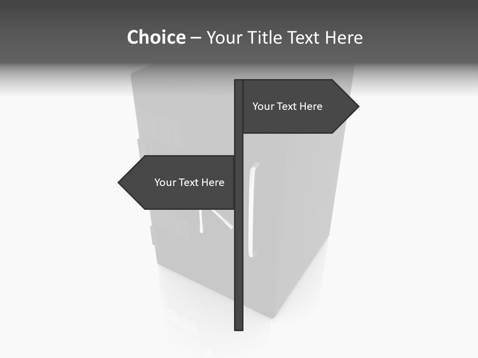 Deposit Locker Safe PowerPoint Template