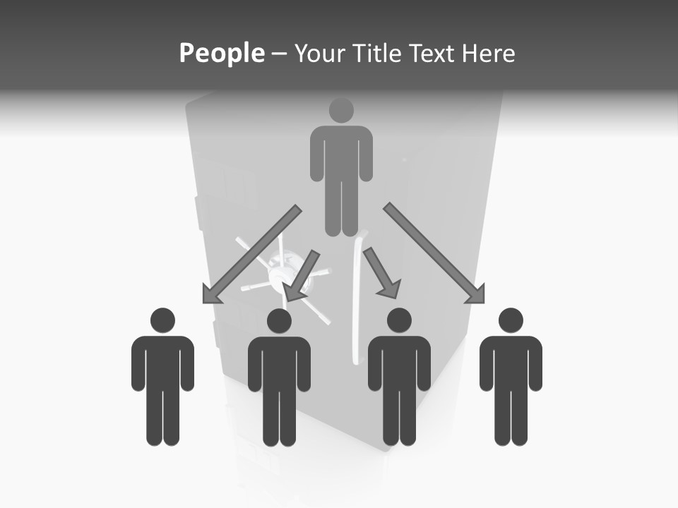 Deposit Locker Safe PowerPoint Template