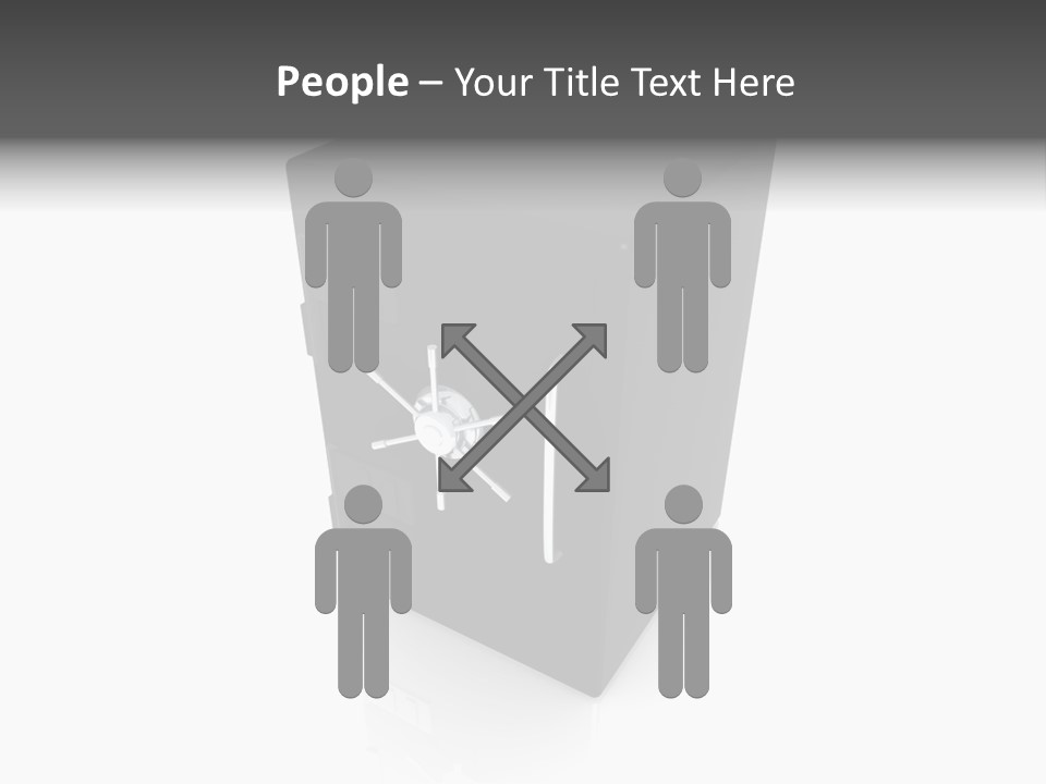 Deposit Locker Safe PowerPoint Template