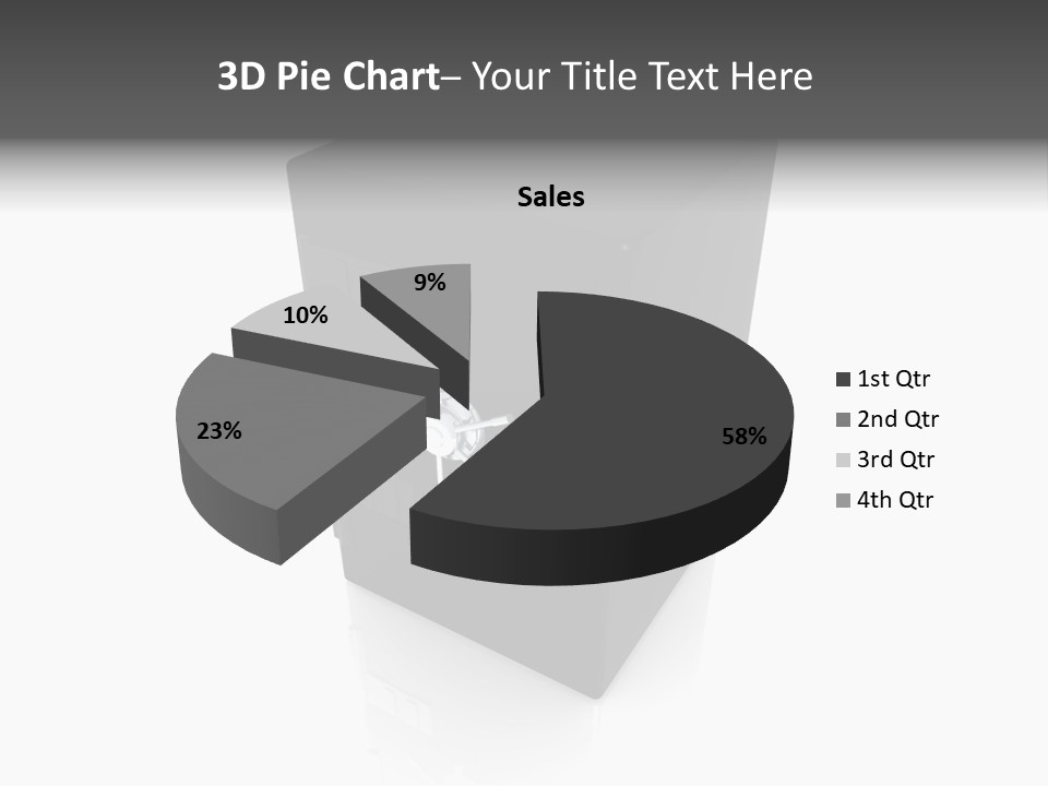 Deposit Locker Safe PowerPoint Template